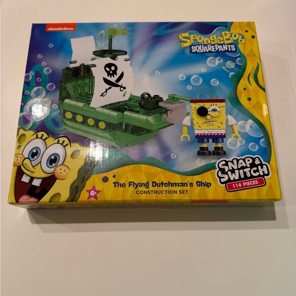 SpongeBob SquarePants The Flying Dutchman's Ship Construction Set 114 pieces